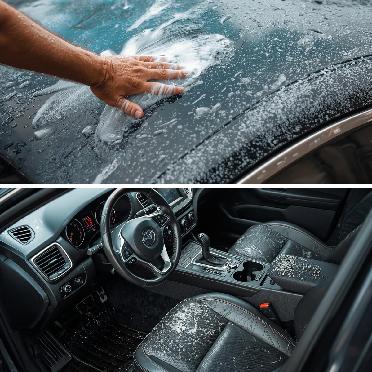 Professional hand car wash at Kheflaxxppex in Indianapolis